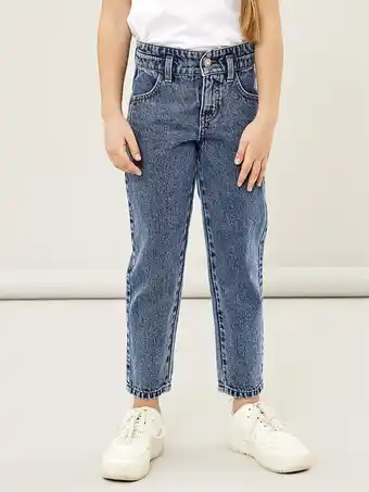 Bol.com NAME IT NKFBELLA HW MOM AN JEANS 1092-DO NOOS Meisjes Jeans - Maat 128 aanbieding