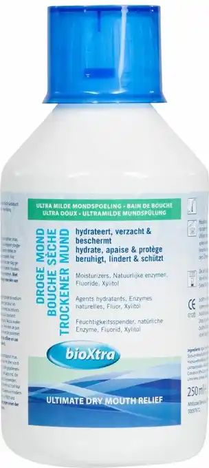 Bol.com Bioxtra Mondspoeling - Mondwater - Ultra Mild - 250 ml aanbieding