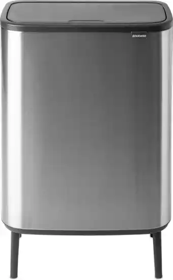 Bol.com Brabantia Bo Touch Bin Hi Prullenbak - 60 liter - Matt Steel Fingerprint Proof aanbieding