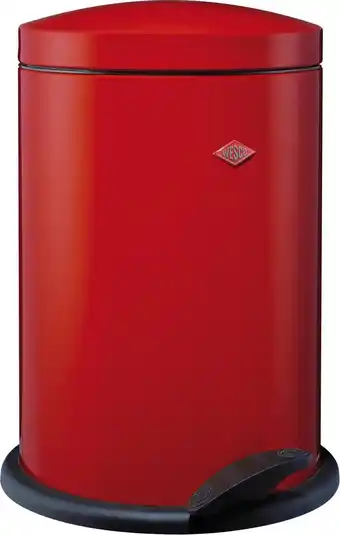 Bol.com Wesco Base Softer Prullenbak - 13 l - Rood aanbieding