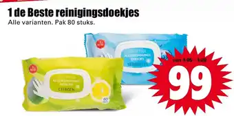 Dirk Reinigingsdoekjes 80st aanbieding