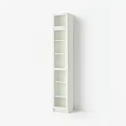 IKEA Billy / oxberg Boekenkast bovendeel/deuren, wit/glas, 40x42x237 cm aanbieding