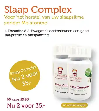 De Rode Pilaren Slaap Complex aanbieding