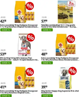 Zooplus Extra voordelig! 15 kg Pedigree Droogvoer + 8 x 60 g Ranchos Slices Hondensnacks - 15 kg Junior Medium met Kip & Rijst aanbieding