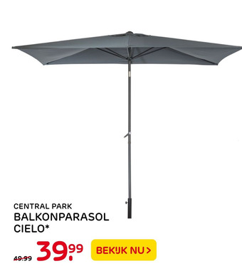 Praxis Central park balkonparasol cielo aanbieding