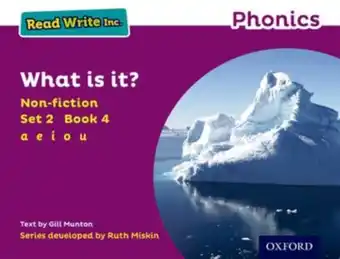 Bol.com Read Write Inc. Phonics: Purple Set 2 Non-fiction 4 What is it? aanbieding