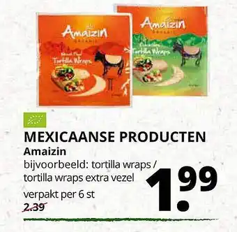 Ekoplaza Mexicaanse producten amaizin aanbieding