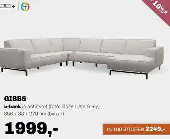 Trendhopper Gibbs u-bank aanbieding