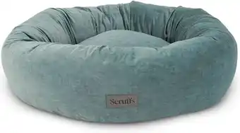 Bol.com Scruffs Oslo Ring Bed - Donut hondenmand - Kleur: Lake Teal, Maat: Large aanbieding