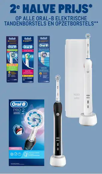 Makro Op Alle Oral-B Elektrische Tandenborstels En Opzetborstels aanbieding