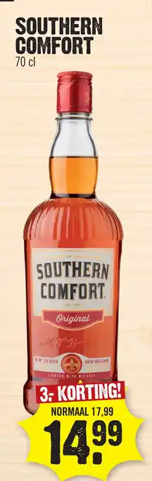 Super Dirck 3 SOUTHERN COMFORT aanbieding