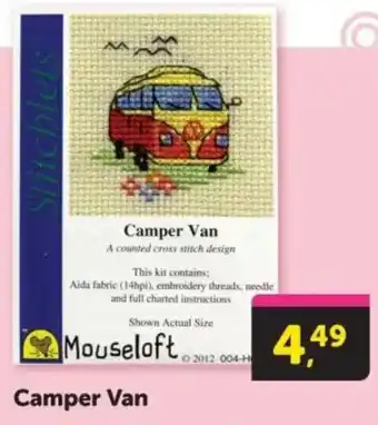 Boekenvoordeel Camper Van aanbieding