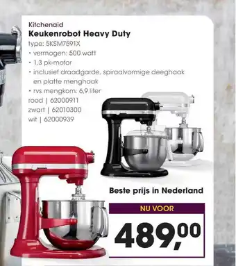 HANOS Keukenrobot Heavy Duty aanbieding