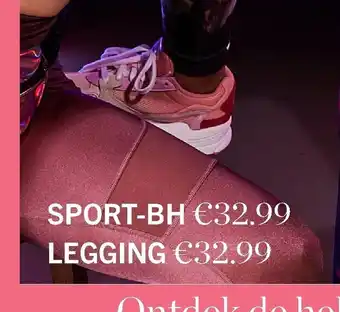 Hunkemoller Legging aanbieding