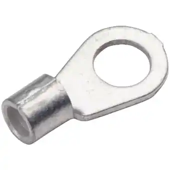 Conrad Cimco 180434 Ringkabelschoen Dwarsdoorsnede (max.): 10 mm² Gat diameter: 13 mm Ongeïsoleerd Metaal 1 stuk(s) aanbieding