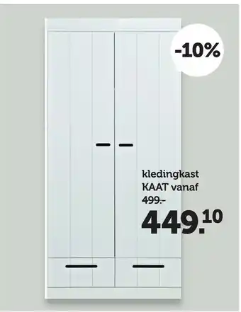 Woonexpress Kledingkast Kaat aanbieding