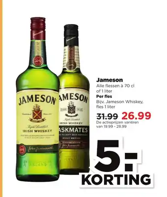 PLUS Jameson 70cl aanbieding