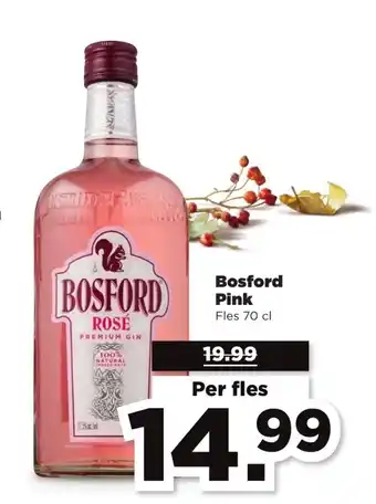 PLUS Bosford Pink Fles 70cl aanbieding