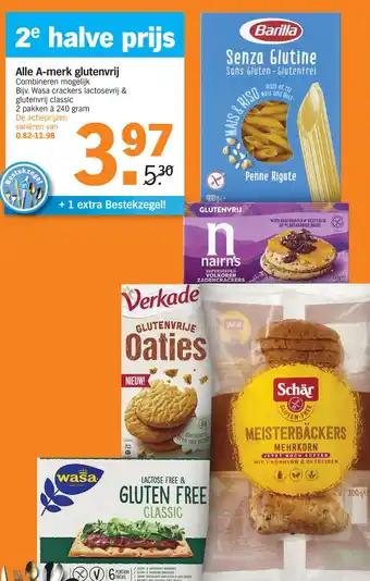 Albert Heijn Alle A-merk glutenvrij aanbieding