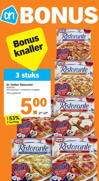 Albert Heijn Dr. Oetker Ristorante aanbieding