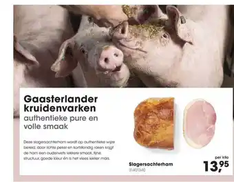 HANOS Gaasterlander Kruidenvarken aanbieding