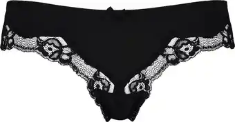 Bol.com Hunkemöller Rio Onderbroek Secrets lace - zwart - Maat M aanbieding