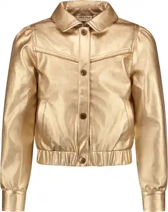 Bol.com Like Flo F311-5301 Meisjes Jas - Gold - Maat 140 aanbieding