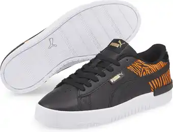 Bol.com Puma Jada Tiger dames sneakers - Zwart - Maat 37 - Uitneembare zool aanbieding