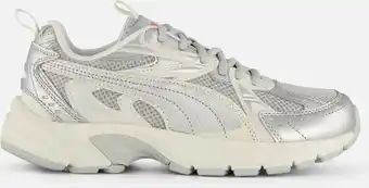 Bol.com PUMA Milenio Tech Unisex Sneakers - Cool Light Gray-Vapor Gray-PUMA Silver - Maat 38 aanbieding