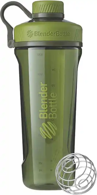 Bol.com BlenderBottle Radian Tritan - Eiwitshaker / Bidon - 940ml - Full-Color Moss Green aanbieding