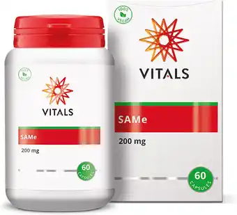 Bol.com Vitals - SAMe - 200 mg - 60 Capsules aanbieding