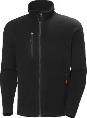 Bol.com Helly Hansen Oxford Fleece Jacket 72026 - Mannen - Zwart - L aanbieding