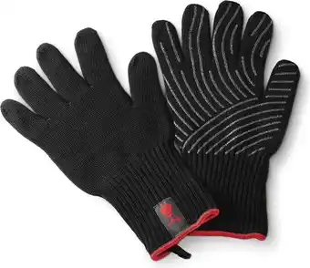 Bol.com WEBER Premium BBQ Premium Handschoenen - Maat L / XL - Zwart aanbieding