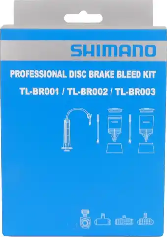 Bol.com Ontluchtingsset Shimano TL-BR001/002/003 voor hydraulische schijfremsystemen aanbieding