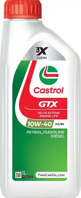 Bol.com Castrol GTX 10w40 A3/B4 olie 1 liter aanbieding