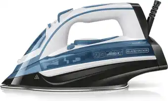 Bol.com Black+Decker Stoomstrijkijzer - 2400W - 140g/min - RVS aanbieding