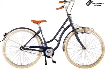 Bol.com Volare Lifestyle Meisjesfiets - Tiener - 48 cm - lage zadelstand - Blauw - 3 versnellingen aanbieding