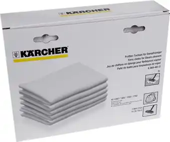 Bol.com Karcher Katoenen Vloerdoeken groot (5 st) aanbieding