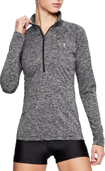 Bol.com Under Armour Tech 1/2 Zip - Twist Dames Sporttrui - Maat L aanbieding