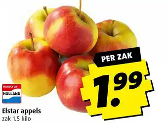 Boni Elstar appels zak 1.5 kilo aanbieding