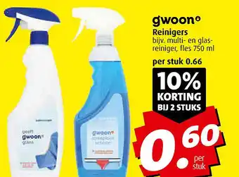 Boni gwoono Reinigers aanbieding