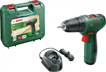 Bol.com Bosch EasyDrill 1200 Accuschroefboormachine - Met dubbele schroefbit en koffer - Met 1x 12 V accu en lader aanbieding