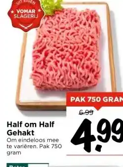 Vomar Voordeelmarkt Half om Half Gehakt aanbieding