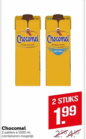 Coop Chocomel 1000 ml aanbieding