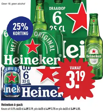 ALDI Heineken 6-nack aanbieding