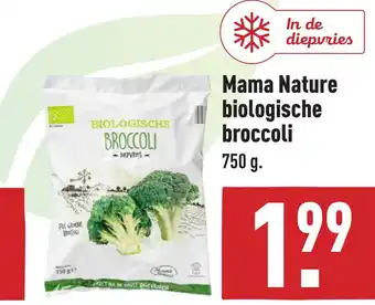 ALDI Ma ma Nature bio biologische broccoli aanbieding