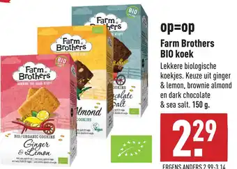 ALDI Farm Brothers BIO koek aanbieding