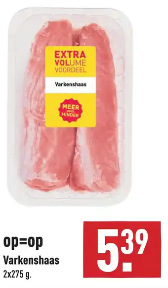 ALDI varkenshaas aanbieding