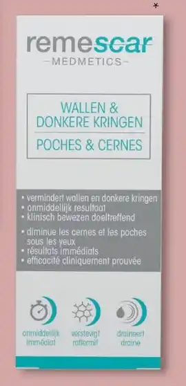 Etos Remescar Wallen & Donkere Kringen Crème aanbieding