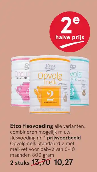 Etos Etos flesvoeding aanbieding